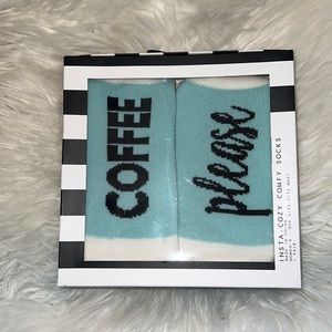 “Coffee Please” sock gift set